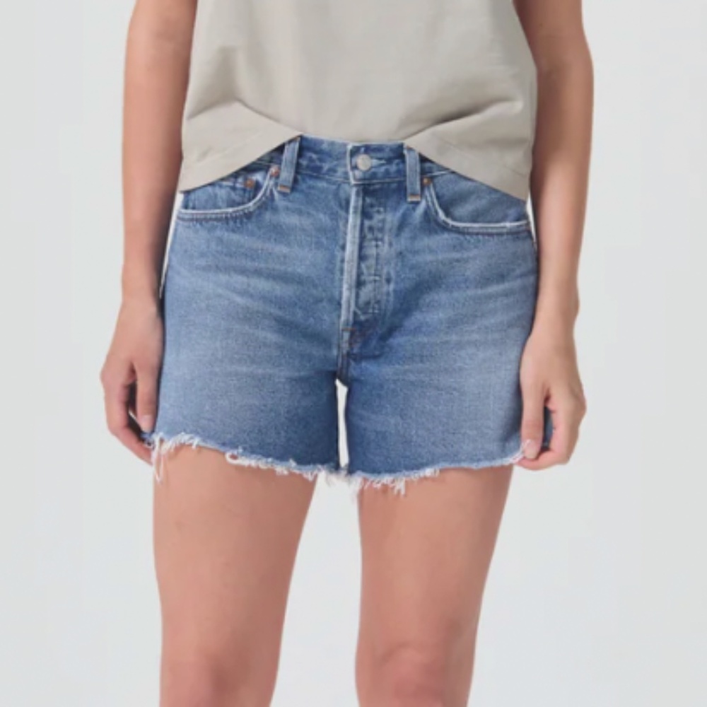 Agolde Parker Long Short in Skywave - 31 - NWT